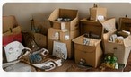 Cartons et objets divers